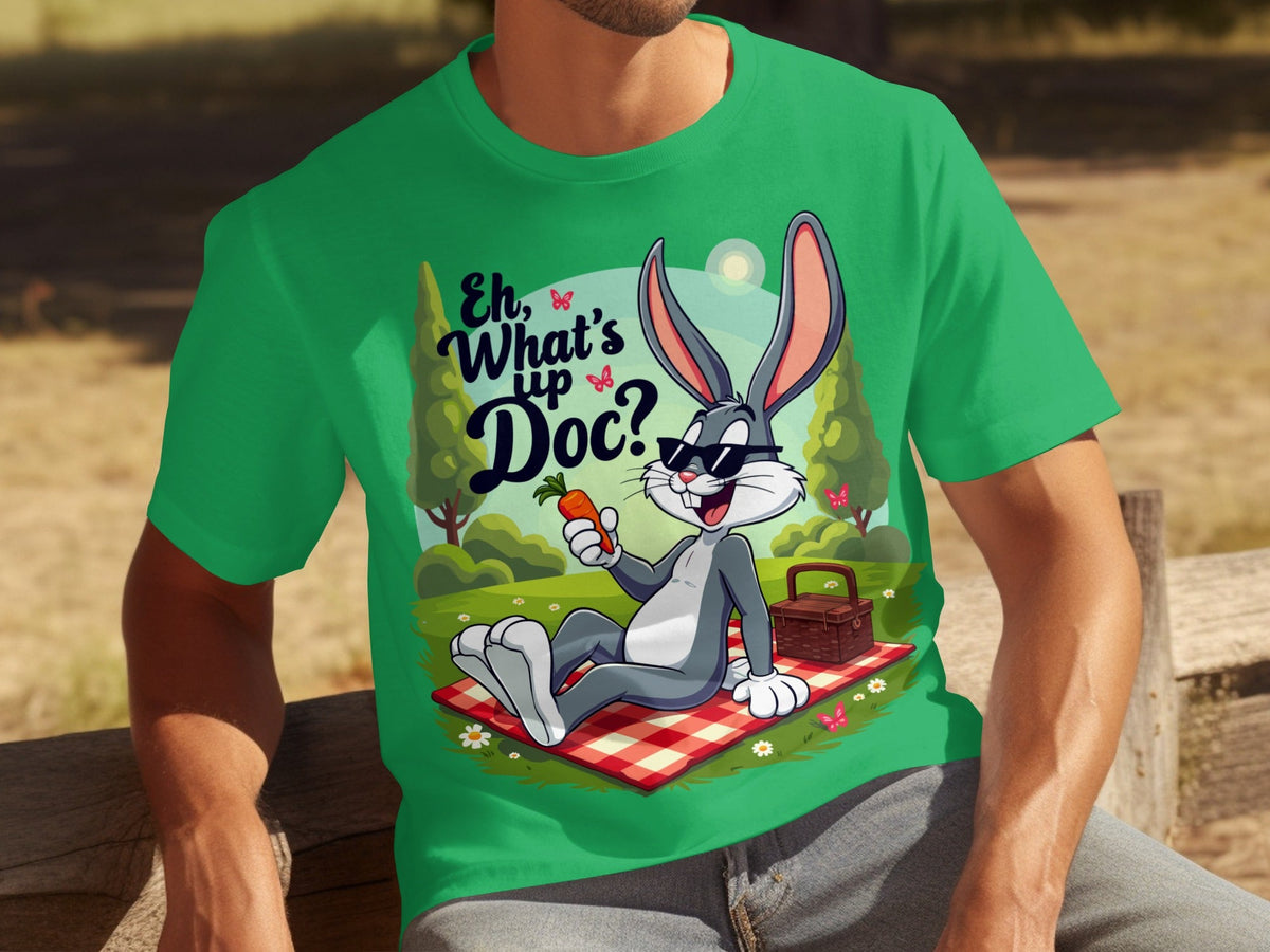 Bugs Bunny Eh What's Up Doc Picnic Illustration T-Shirts product image 20