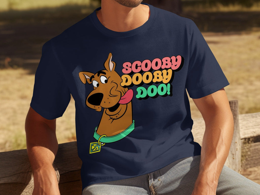Scooby Doo with Text Classic Cartoons Character T-Shirts product image 24