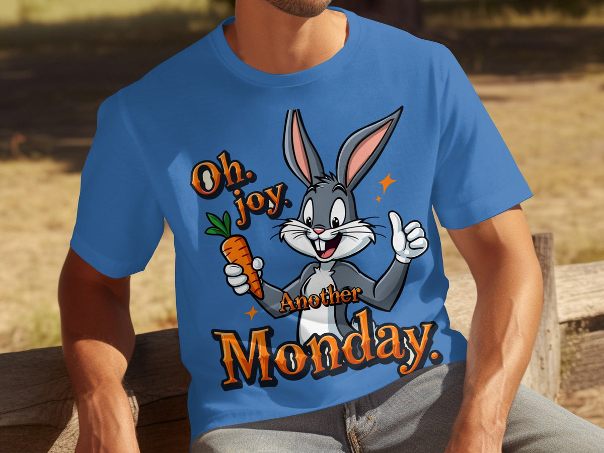 Oh Joy Another Monday Funny Bunny Graphic Design T-Shirts product image 17