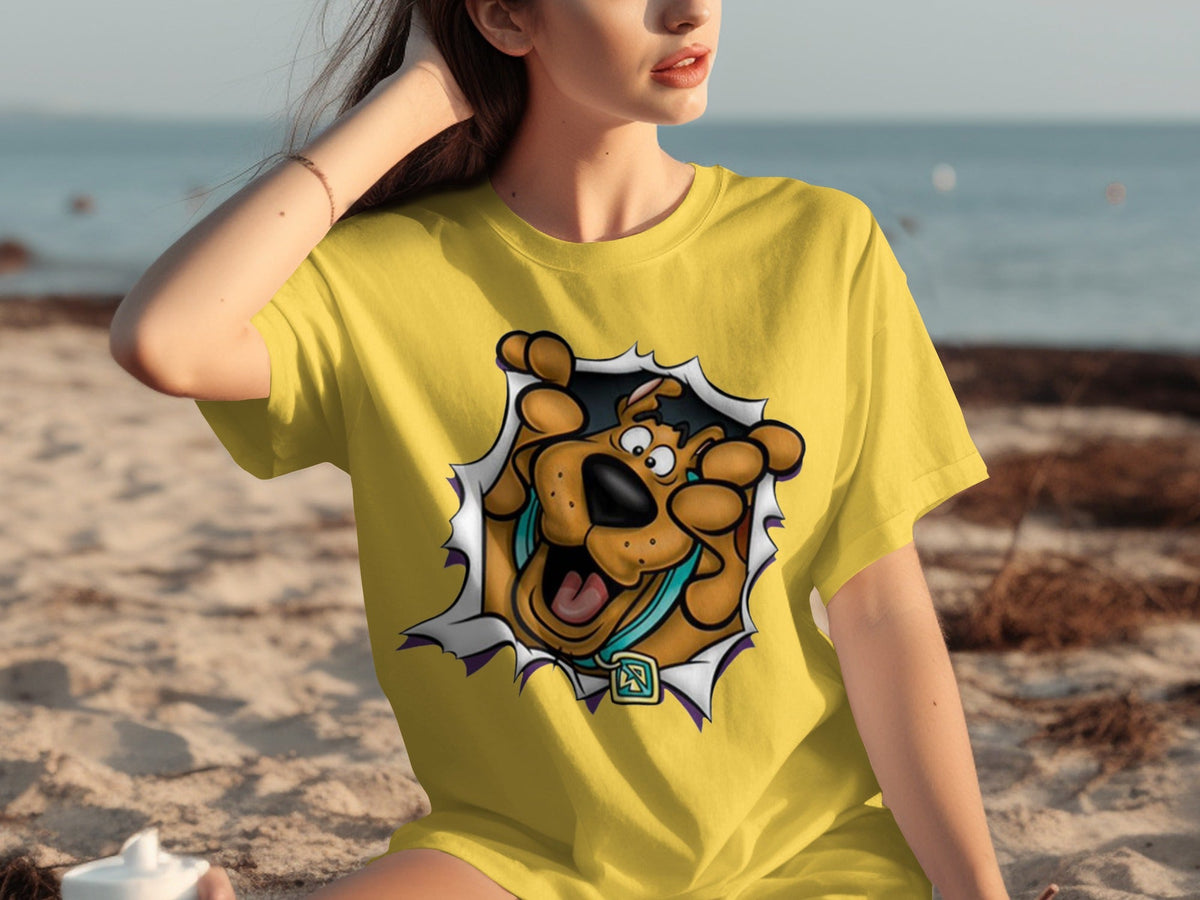 Scooby Doo Breaking Through T-Shirts product image 6