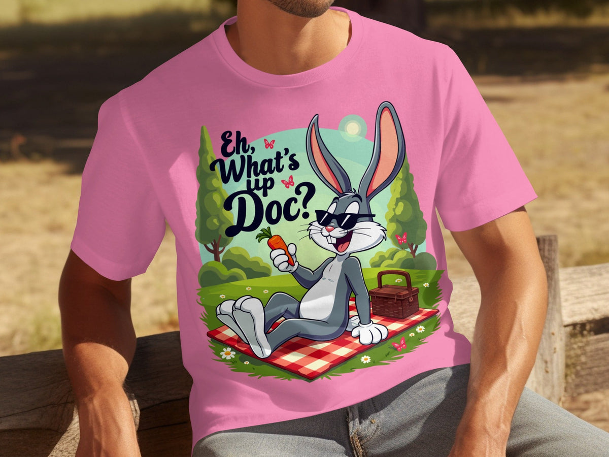 Bugs Bunny Eh What's Up Doc Picnic Illustration T-Shirts product image 18