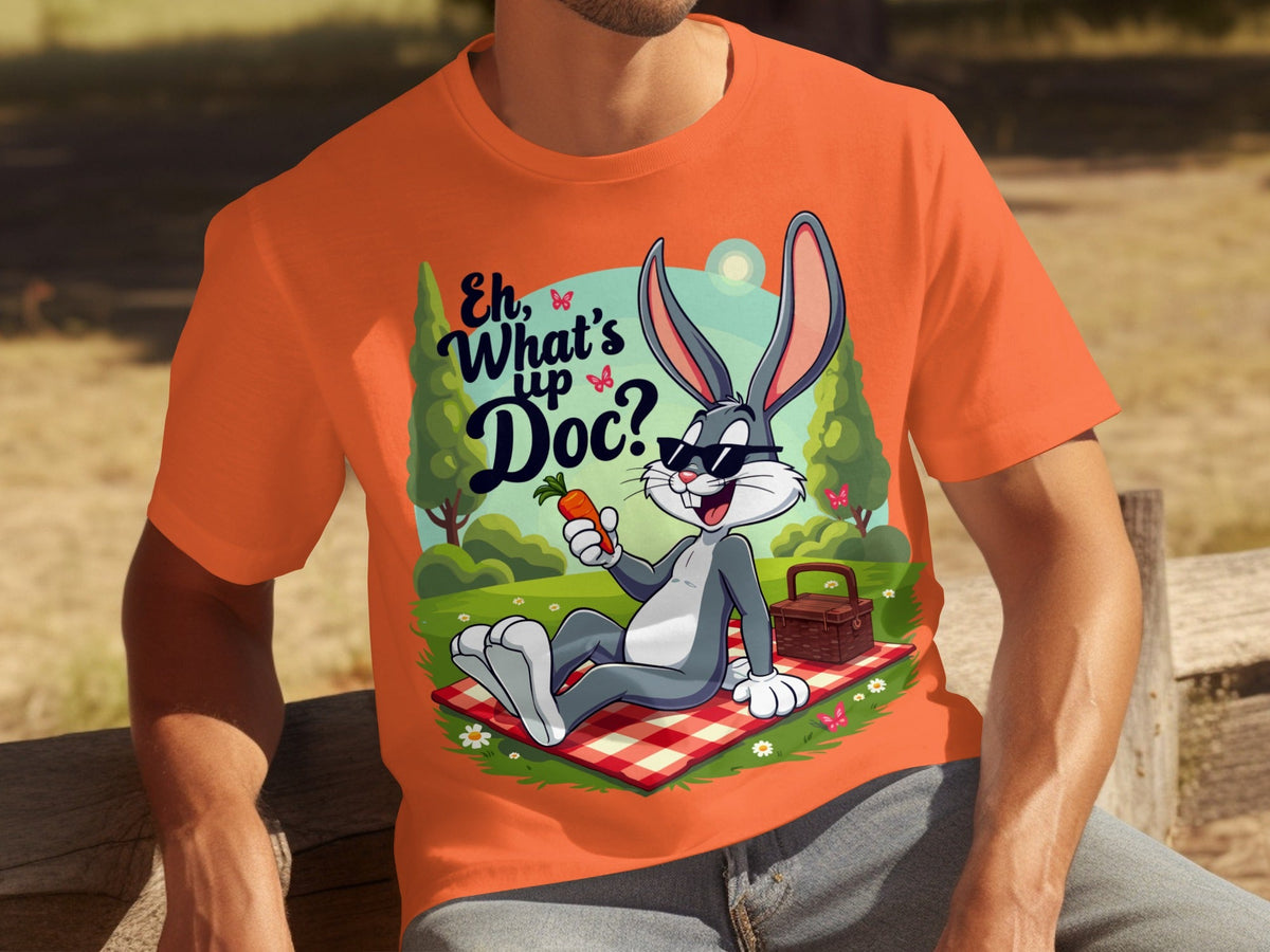 Bugs Bunny Eh What's Up Doc Picnic Illustration T-Shirts product image 19