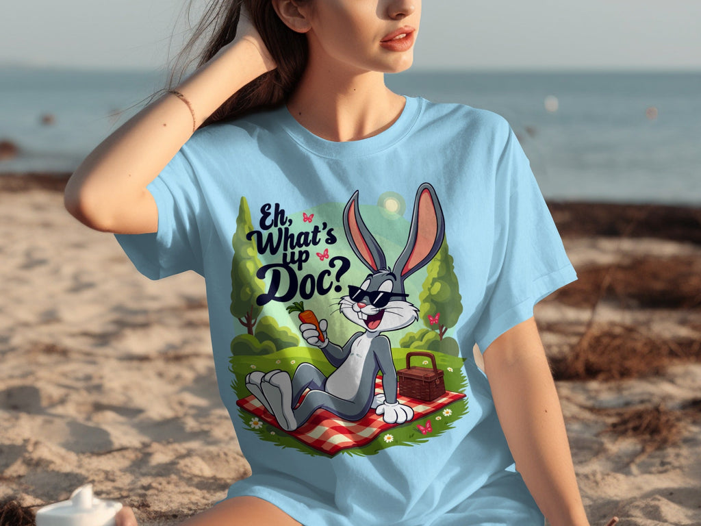 Bugs Bunny Eh What's Up Doc Picnic Illustration T-Shirts product image 8