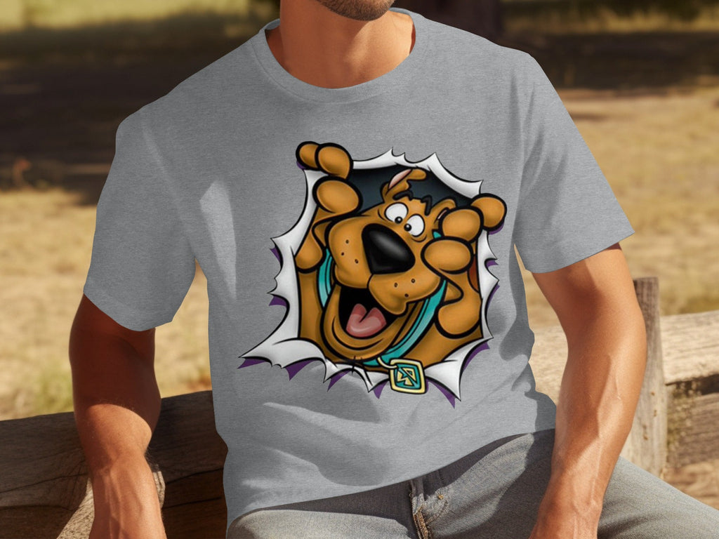 Scooby Doo Breaking Through T-Shirts product image 30