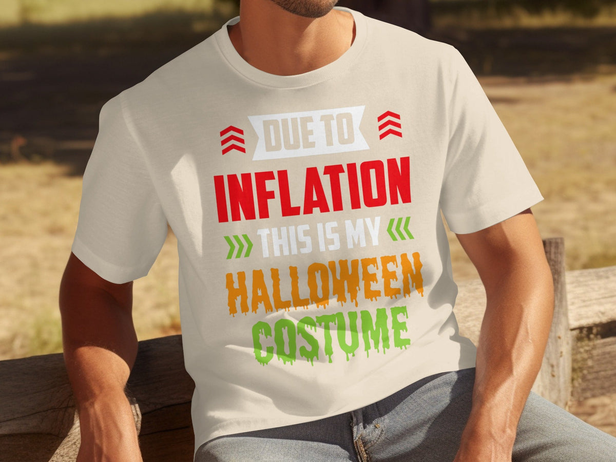 Due To Inflation This Is My Halloween Costume T-Shirts product image 7