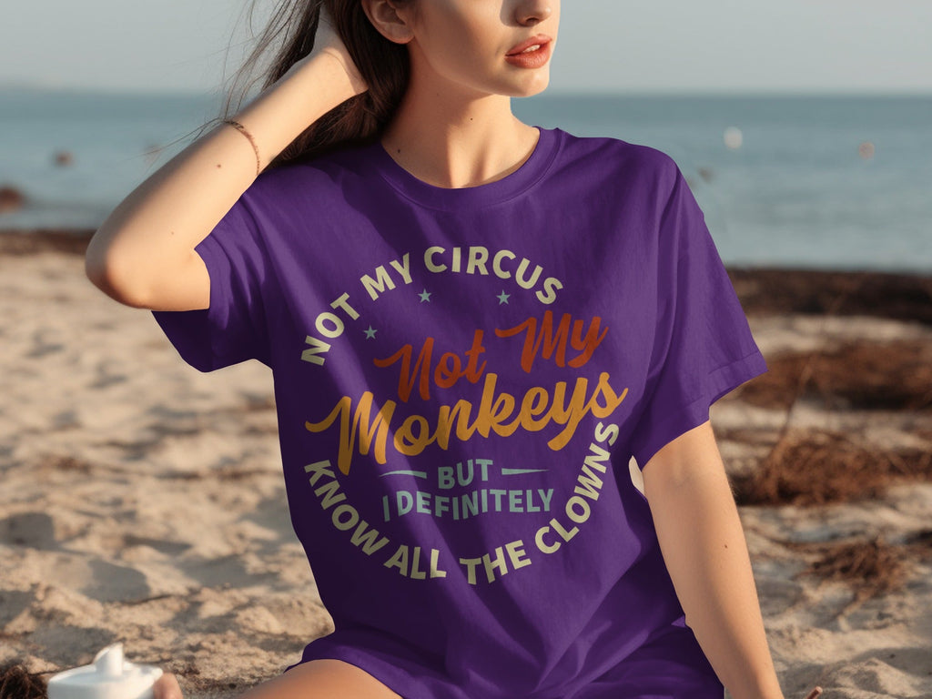 Not My Circus Not My Monkeys But I Know All The Clowns T-Shirts