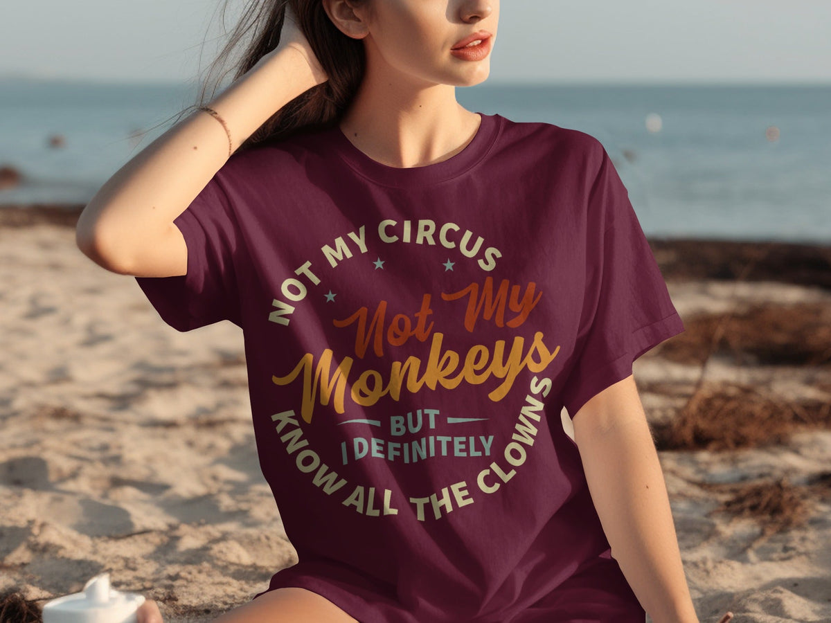 Not My Circus Not My Monkeys But I Know All The Clowns T-Shirts