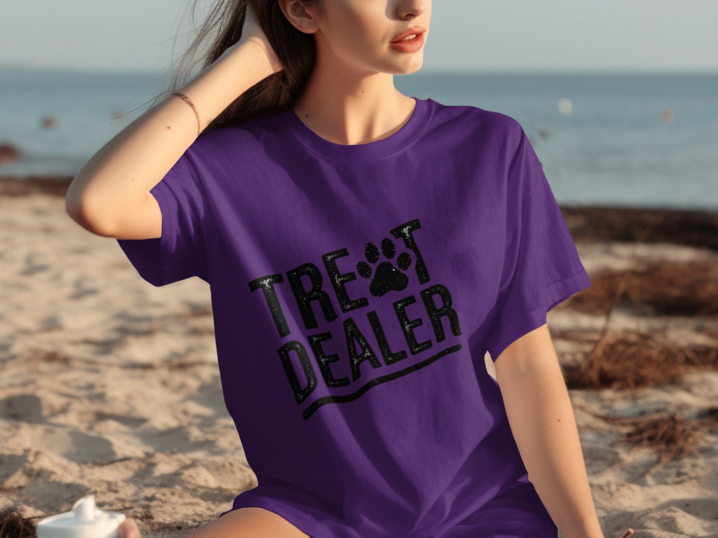 Treat Dealer Dog Paw Funny Pet Lover Gift Idea T-Shirts