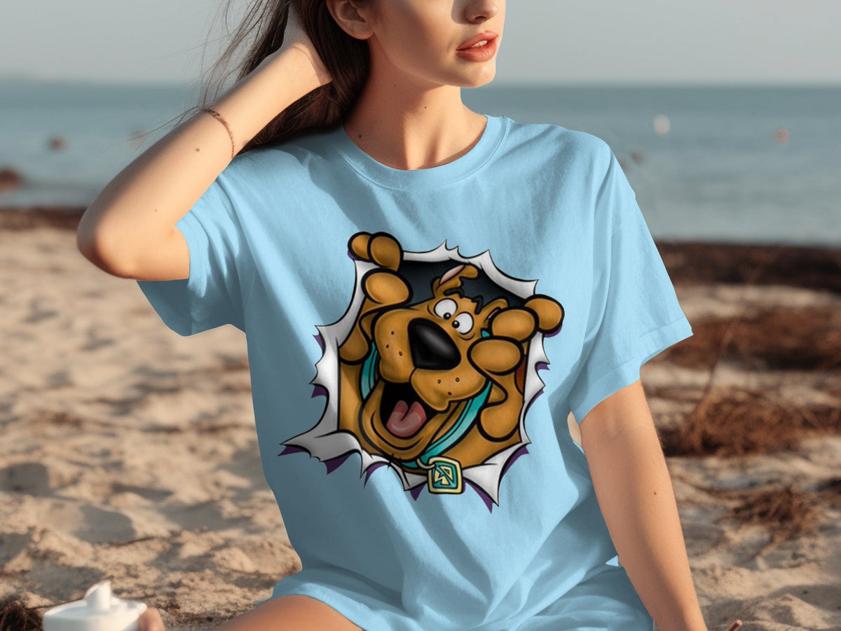 Scooby Doo Breaking Through T-Shirts product image 8