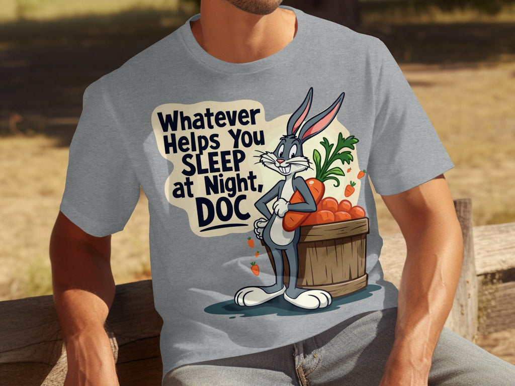 Whatever Helps You Sleep At Night Doc Carrots T-Shirts