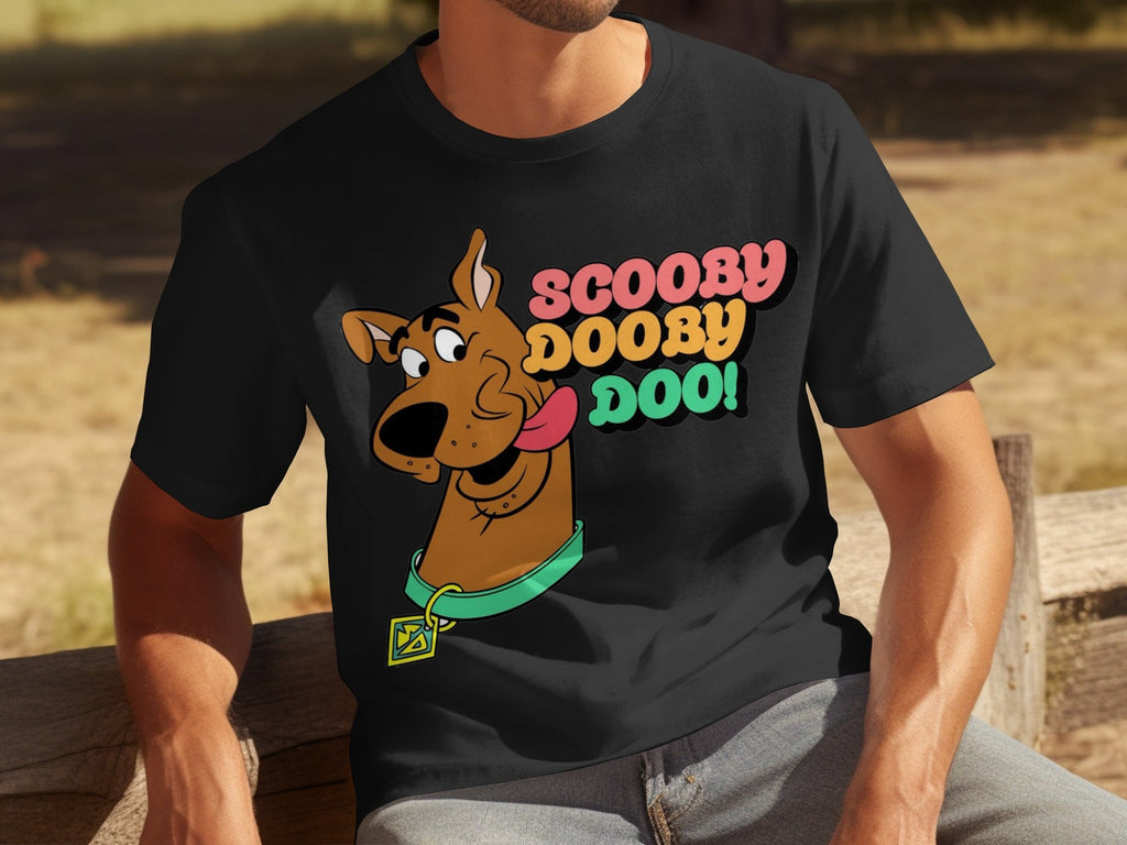 Scooby Doo with Text Classic Cartoons Character T-Shirts product image 31