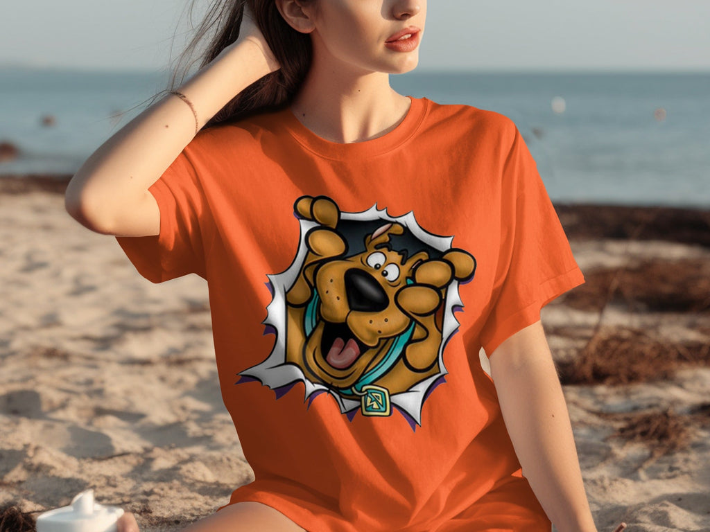 Scooby Doo Breaking Through T-Shirts product image 4