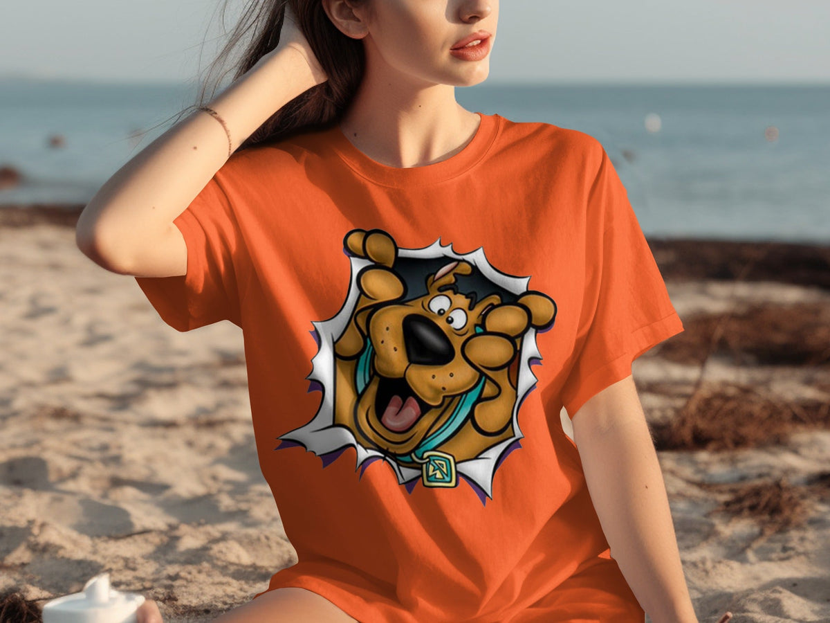 Scooby Doo Breaking Through T-Shirts product image 4