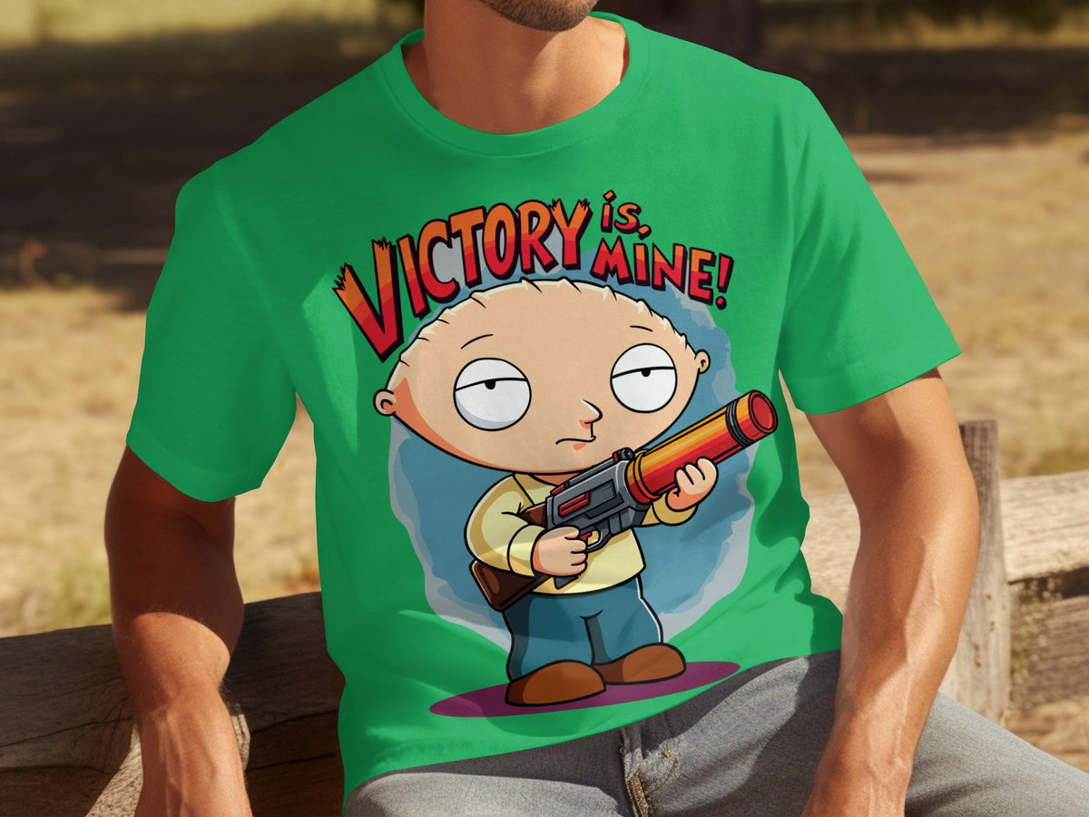 Victory Is Mine Angry Stewie Griffin Family Guy T-Shirts