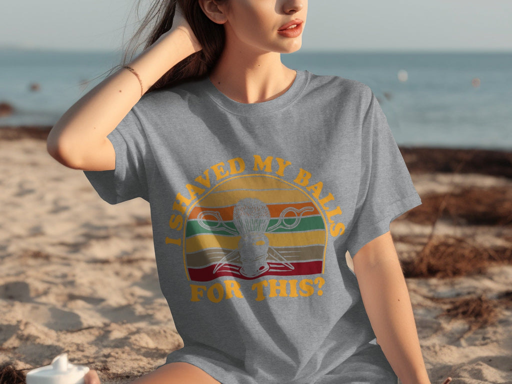 I Shaved My Balls For This Question Funny Barber T-Shirts product image 31