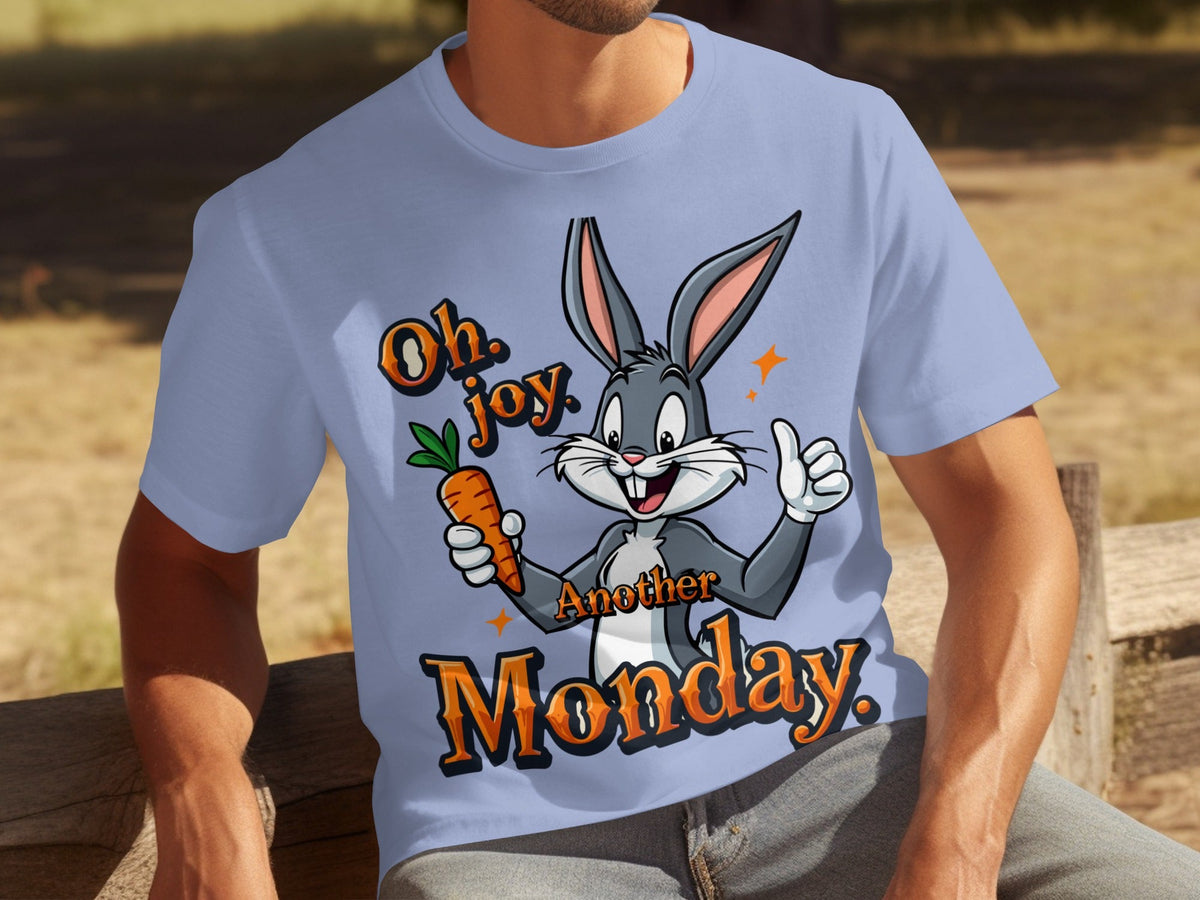 Oh Joy Another Monday Funny Bunny Graphic Design T-Shirts product image 28