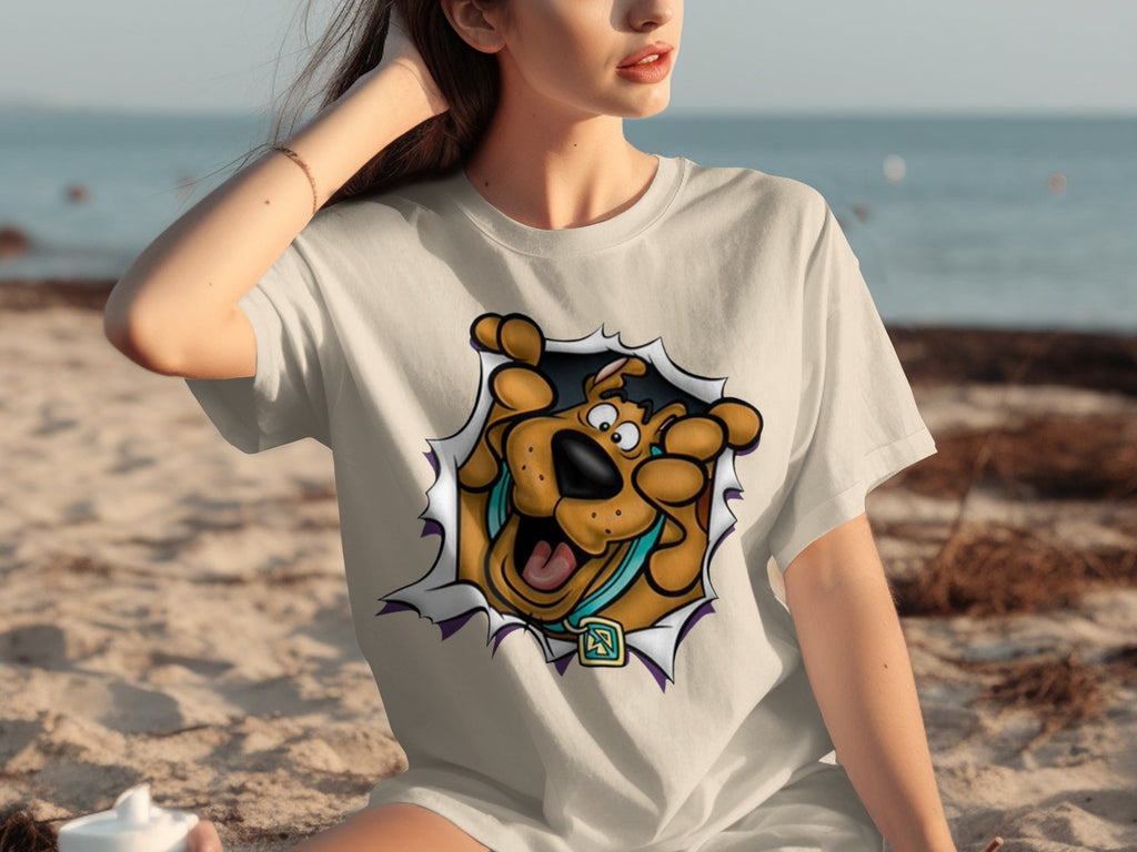Scooby Doo Breaking Through T-Shirts product image 7