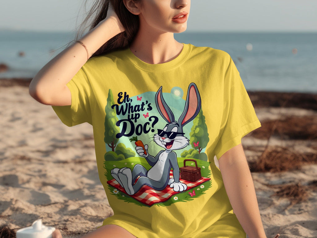 Bugs Bunny Eh What's Up Doc Picnic Illustration T-Shirts product image 6