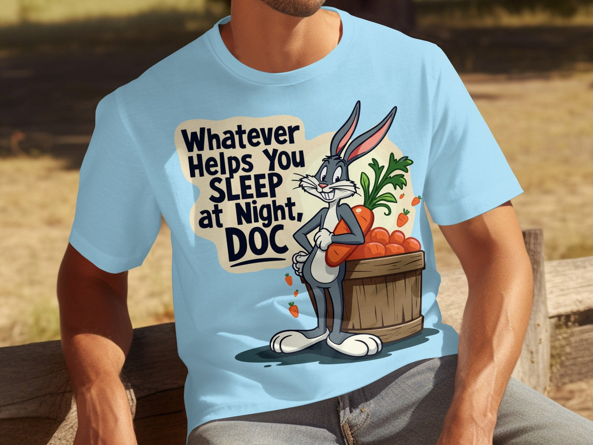Whatever Helps You Sleep At Night Doc Carrots T-Shirts