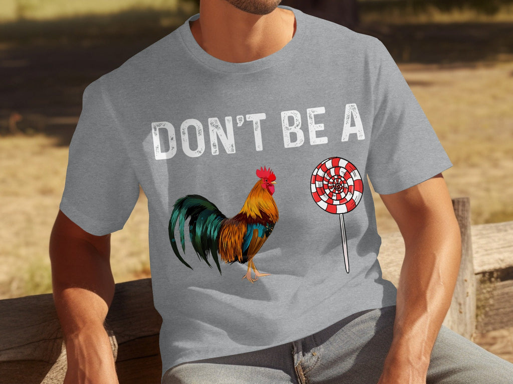 Don't Be A Sucker Funny Rooster and Lollipop Graphic product image 15