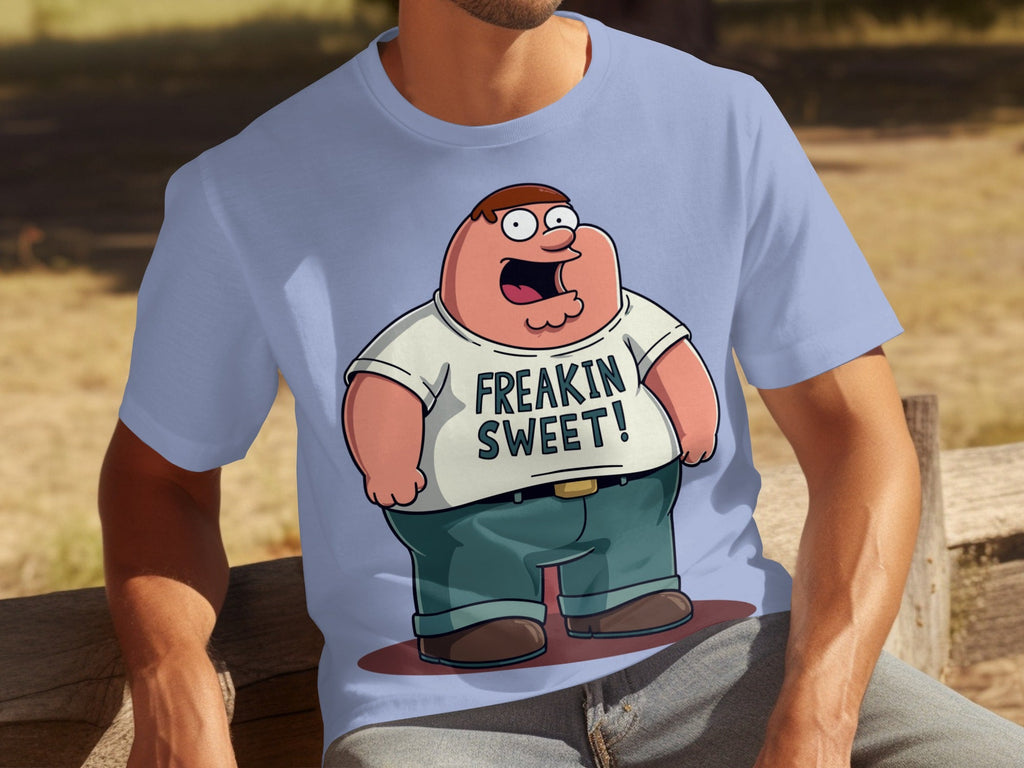 Peter Griffin Freakin Sweet Illustration Design T-Shirts