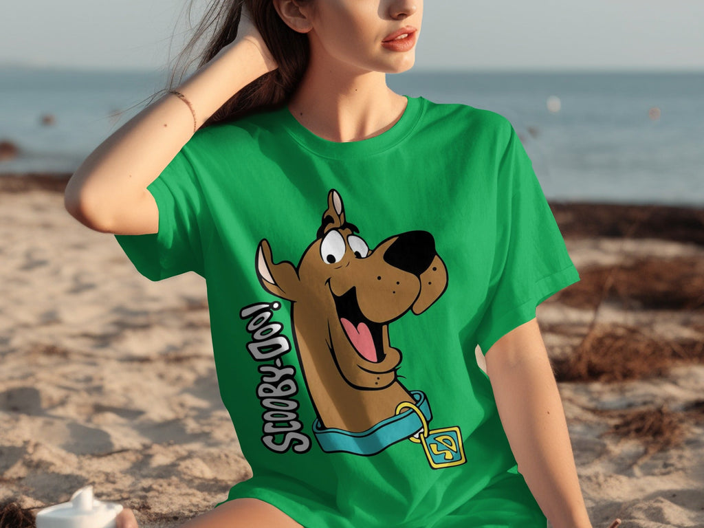 Scooby Doo Cartoon Graphic Design Classic Character T-Shirts