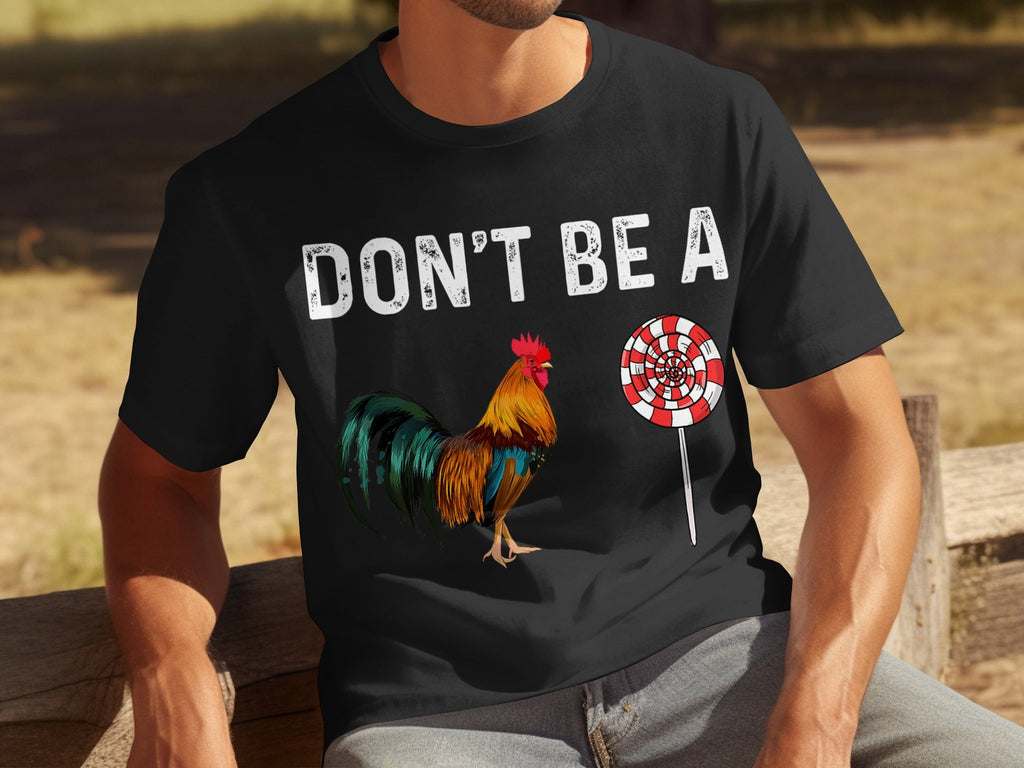 Don't Be A Sucker Funny Rooster and Lollipop Graphic product image 16