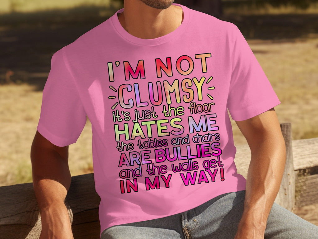 I'm Not Clumsy Humor Graphic Statement Novelty T-Shirts product image 3