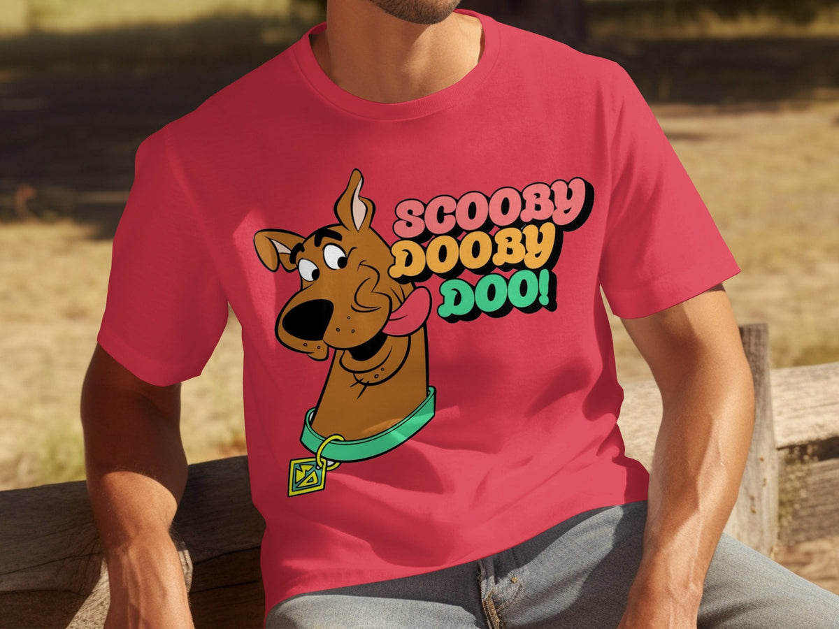 Scooby Doo with Text Classic Cartoons Character T-Shirts product image 16