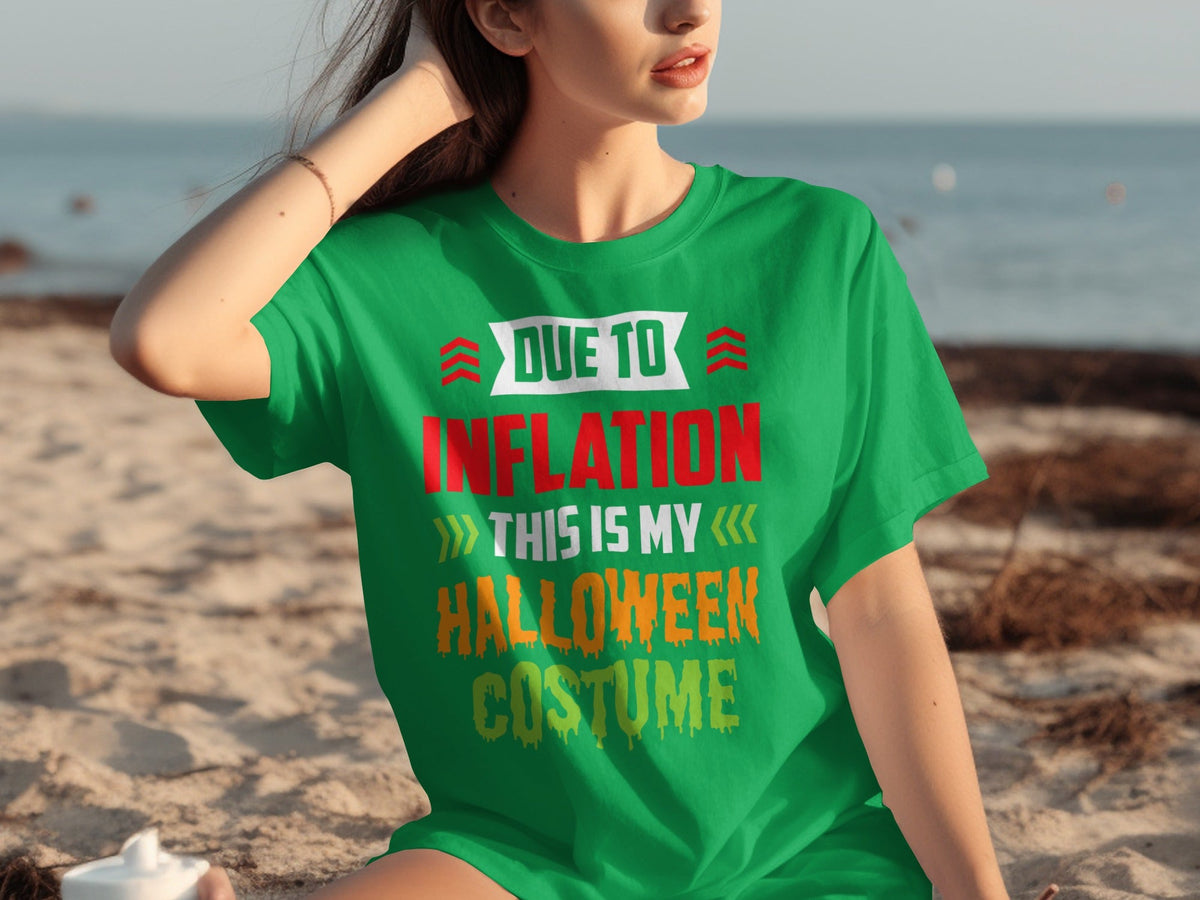 Due To Inflation This Is My Halloween Costume T-Shirts product image 21