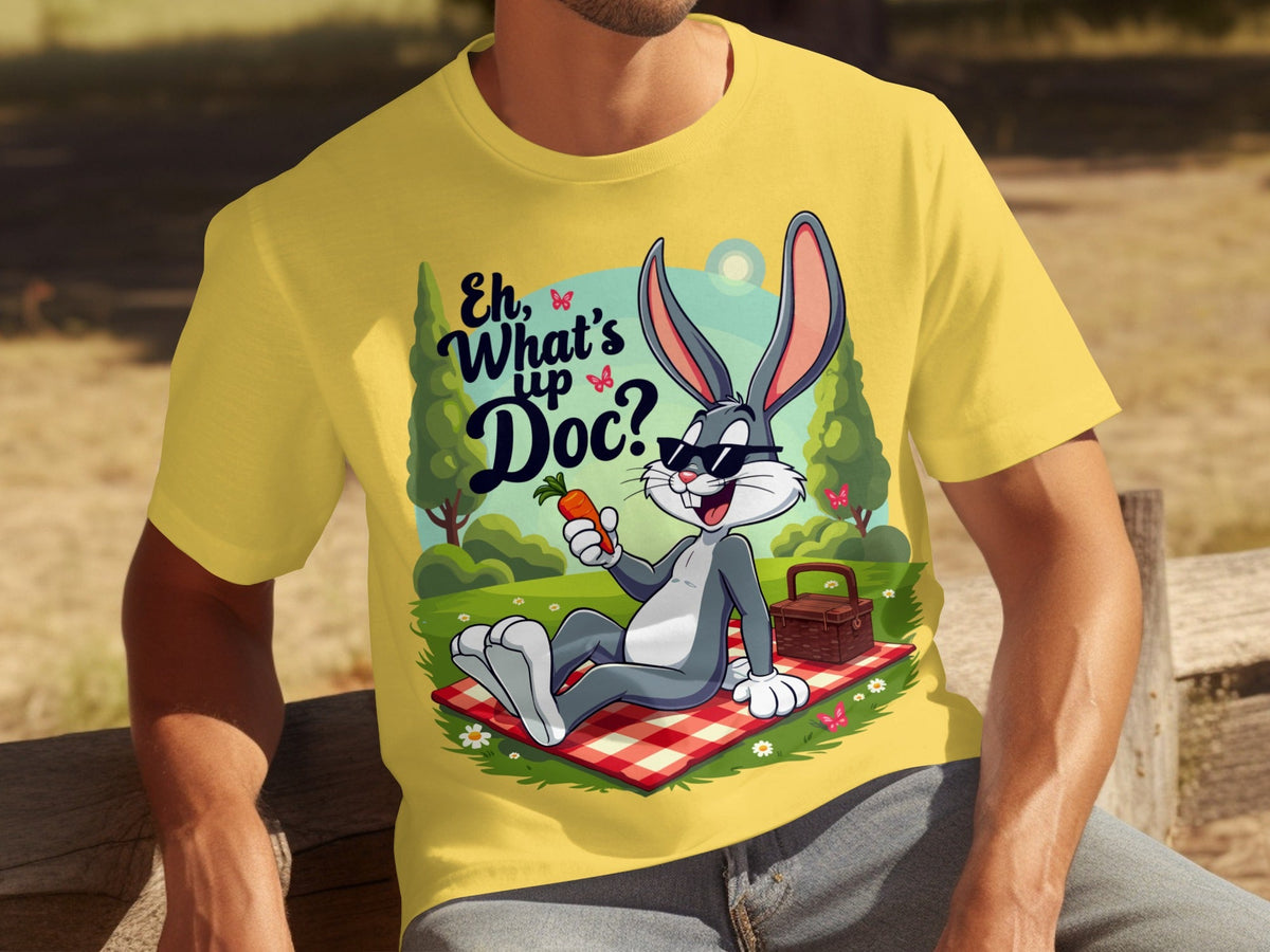 Bugs Bunny Eh What's Up Doc Picnic Illustration T-Shirts product image 21