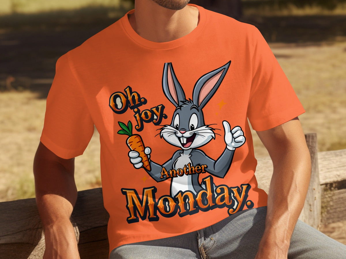 Oh Joy Another Monday Funny Bunny Graphic Design T-Shirts product image 19