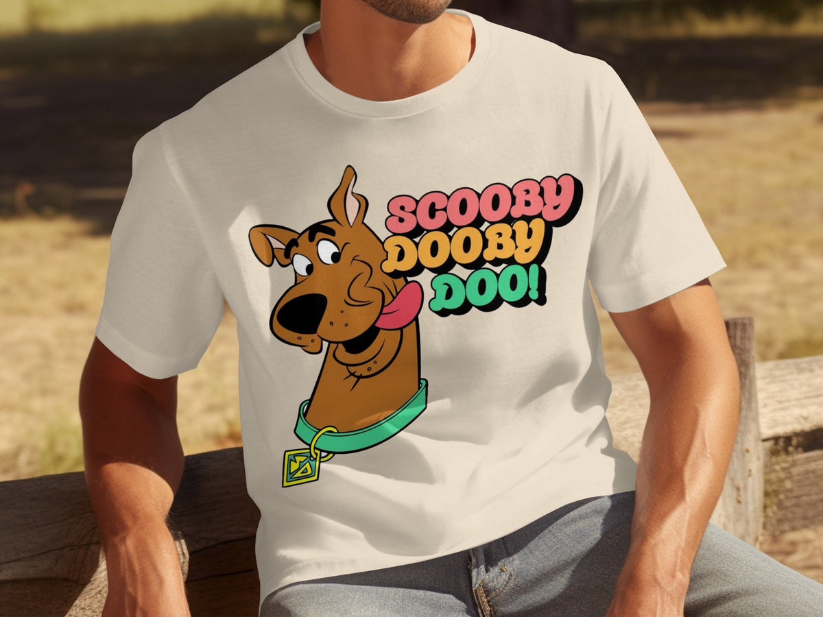 Scooby Doo with Text Classic Cartoons Character T-Shirts product image 22