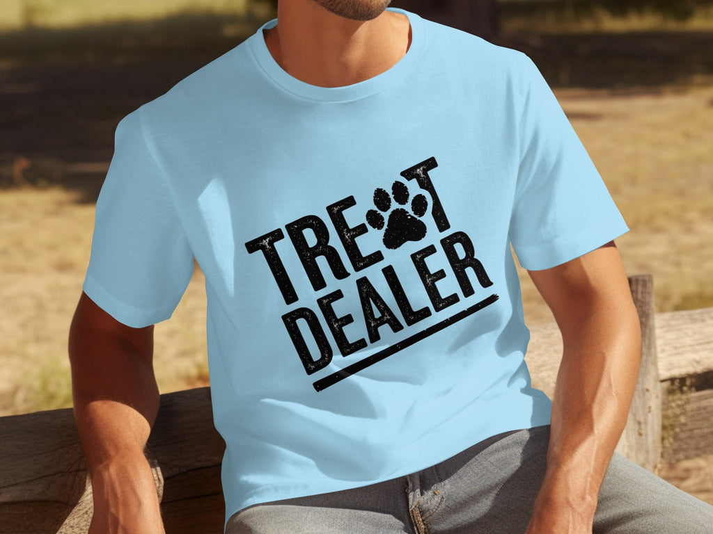 Treat Dealer Dog Paw Funny Pet Lover Gift Idea T-Shirts