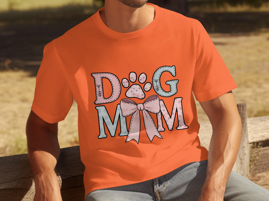 Floral Dog Mom Bow Design Perfect For All Lovers T-Shirts product image 19