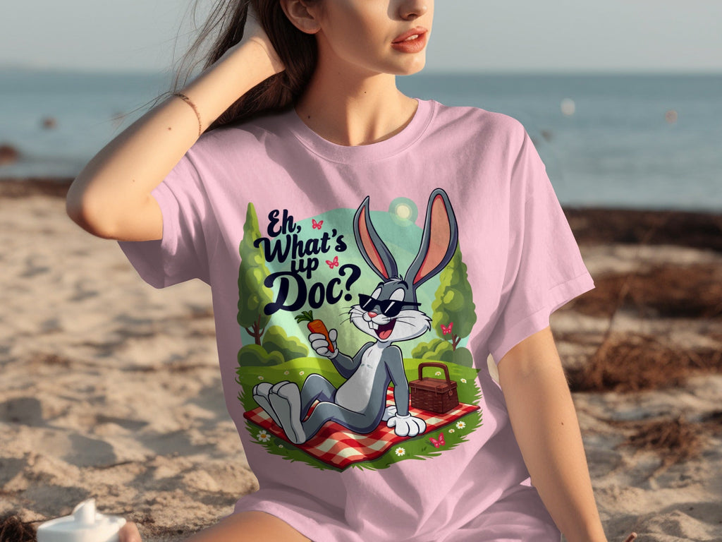 Bugs Bunny Eh What's Up Doc Picnic Illustration T-Shirts product image 12