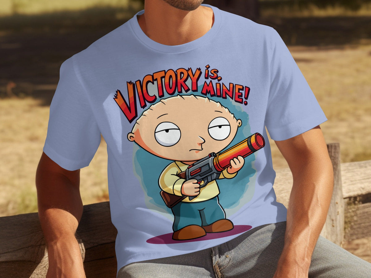 Victory Is Mine Angry Stewie Griffin Family Guy T-Shirts