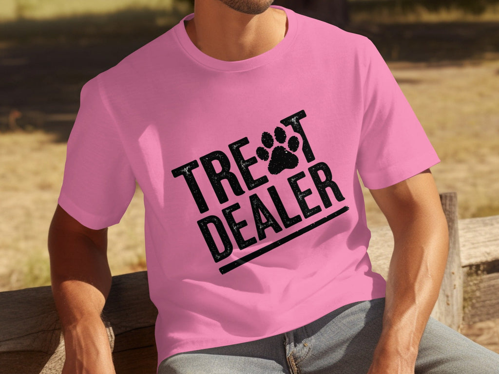 Treat Dealer Dog Paw Funny Pet Lover Gift Idea T-Shirts