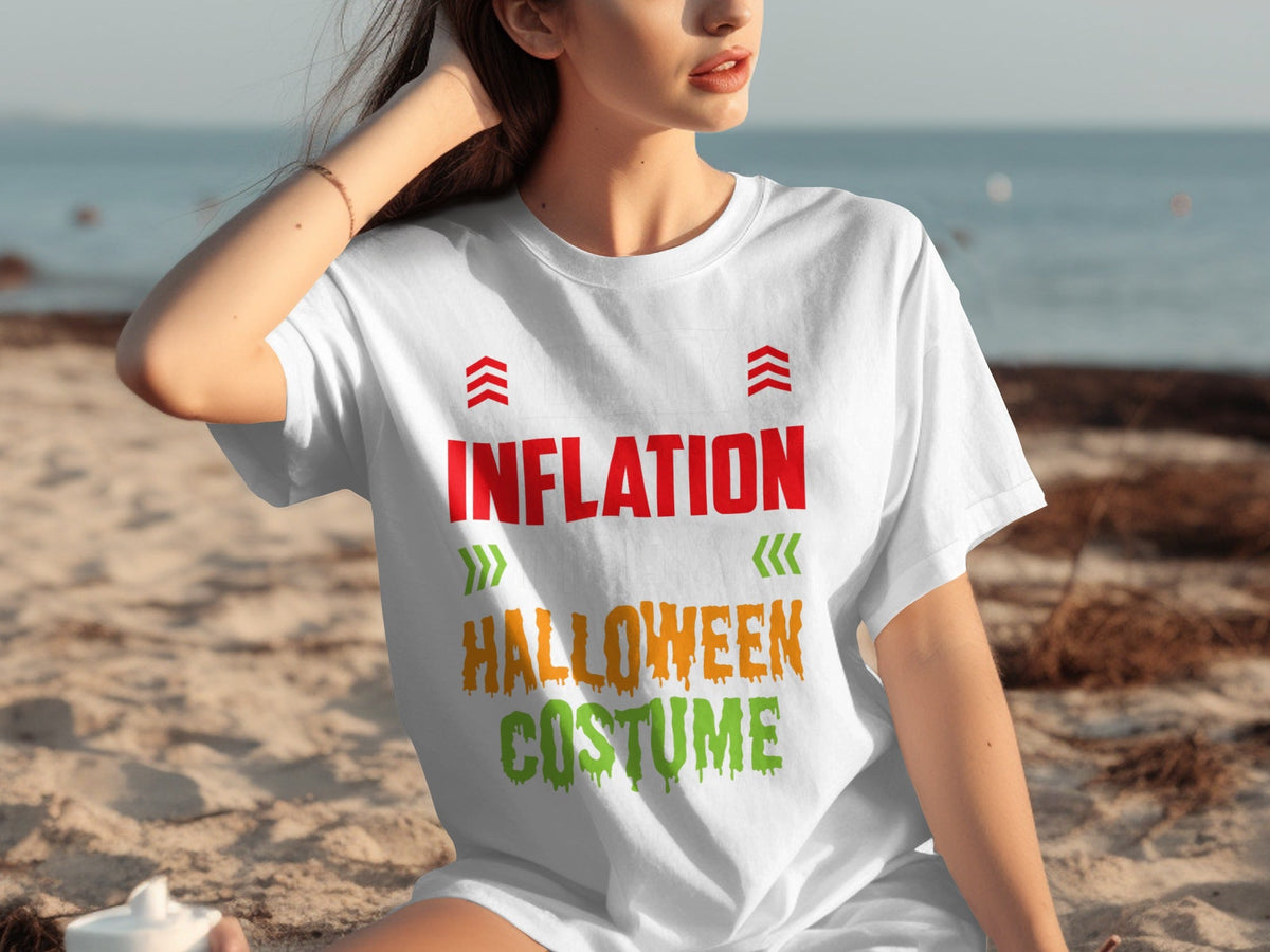 Due To Inflation This Is My Halloween Costume T-Shirts product image 29