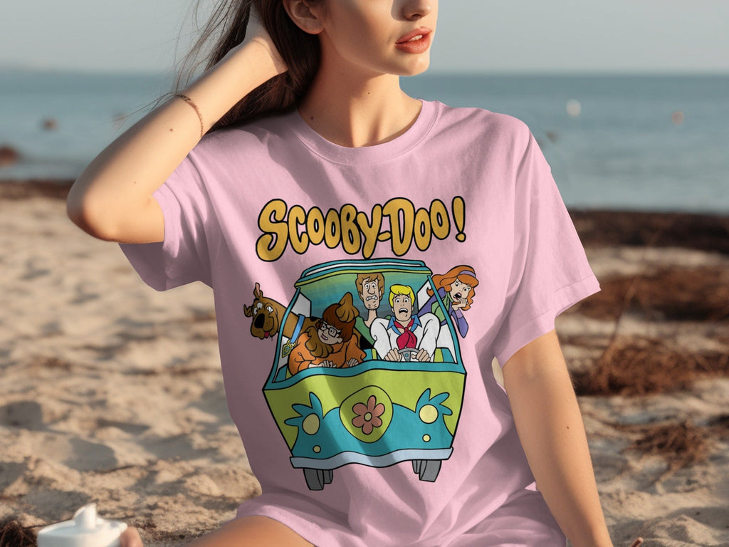 Scooby Doo Mystery Incorporated Van Ride Cartoon T-Shirts