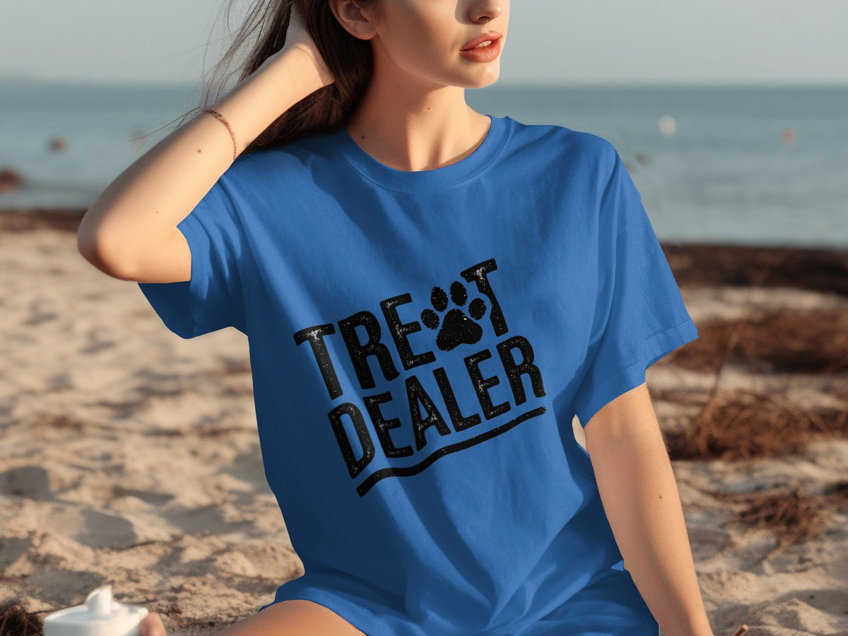 Treat Dealer Dog Paw Funny Pet Lover Gift Idea T-Shirts