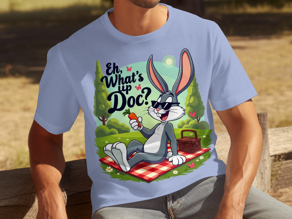 Bugs Bunny Eh What's Up Doc Picnic Illustration T-Shirts product image 28