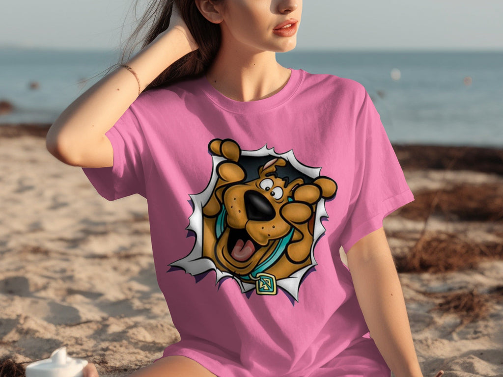 Scooby Doo Breaking Through T-Shirts product image 3