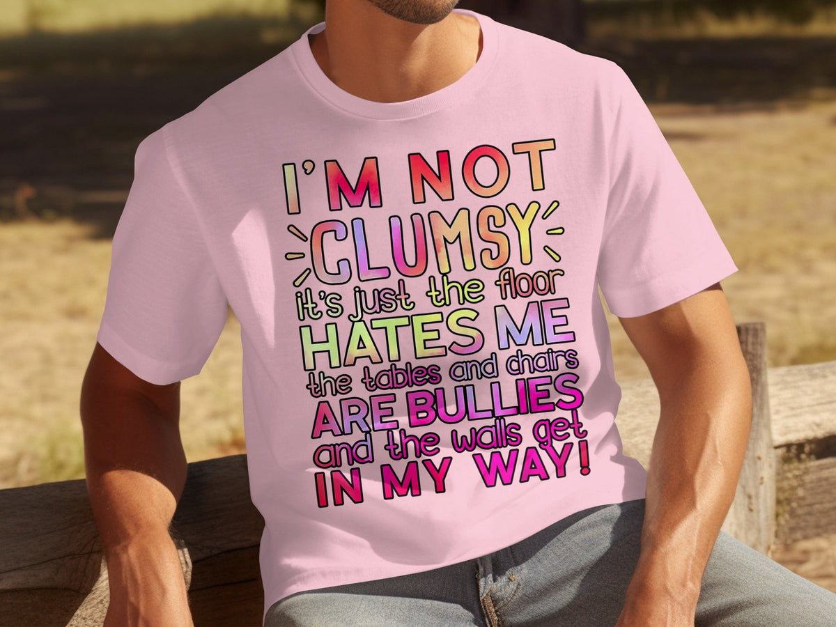 I'm Not Clumsy Humor Graphic Statement Novelty T-Shirts product image 12
