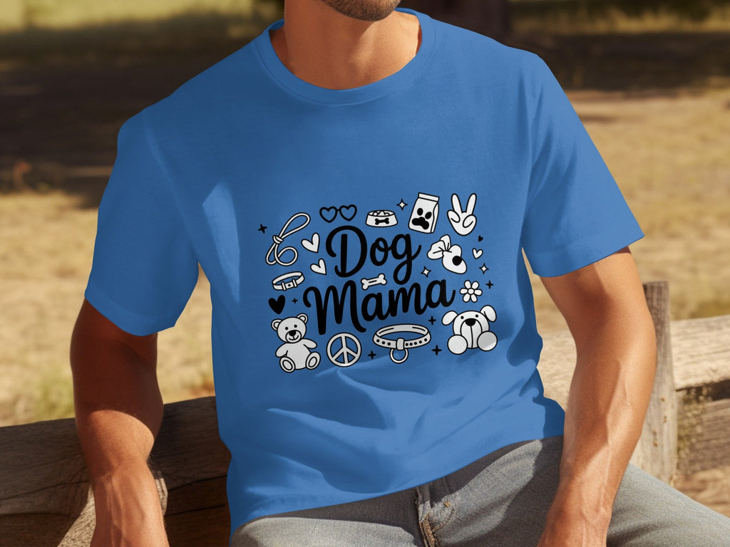 Dog Mama Doodle Graphic For Pet Lovers Cute Design T-Shirts