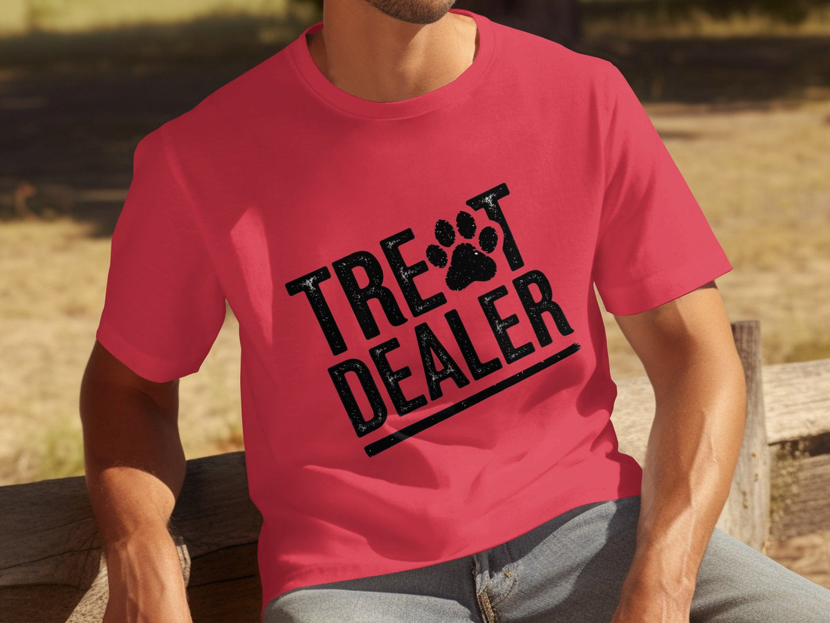 Treat Dealer Dog Paw Funny Pet Lover Gift Idea T-Shirts