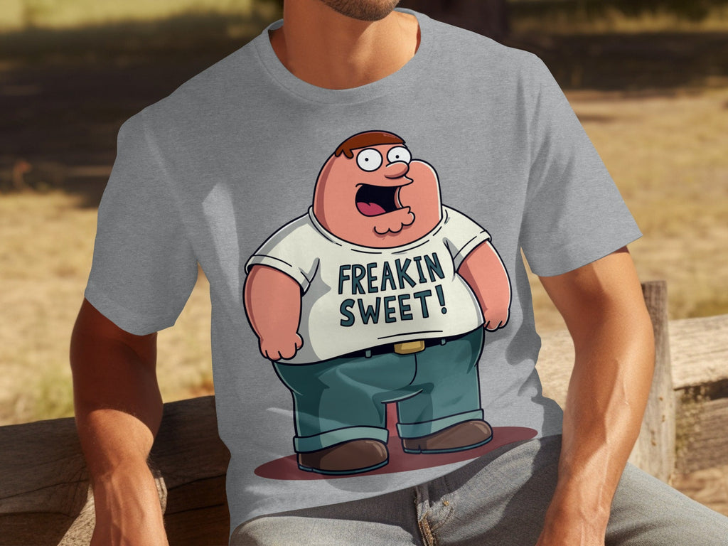 Peter Griffin Freakin Sweet Illustration Design T-Shirts
