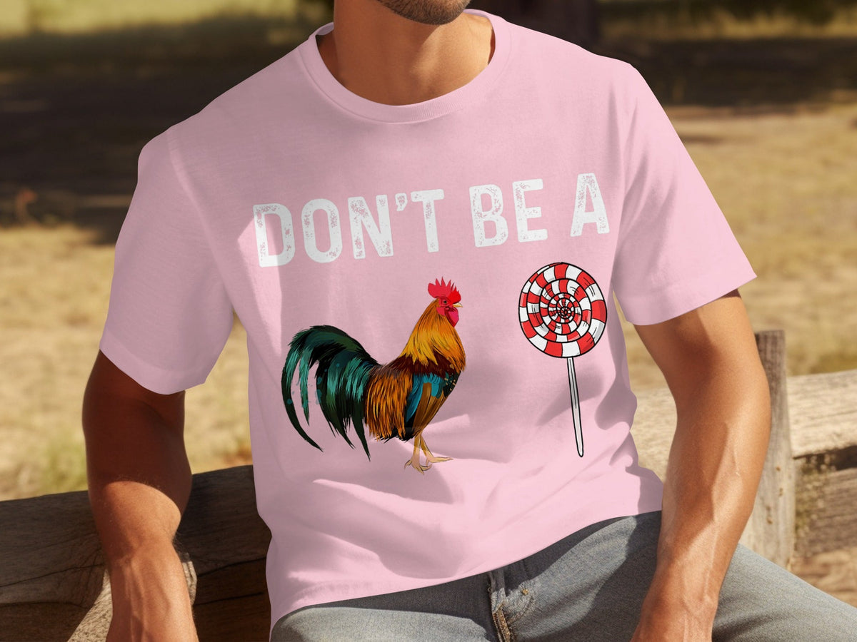 Don't Be A Sucker Funny Rooster and Lollipop Graphic product image 12