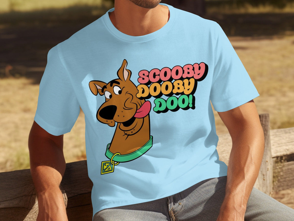 Scooby Doo with Text Classic Cartoons Character T-Shirts product image 23