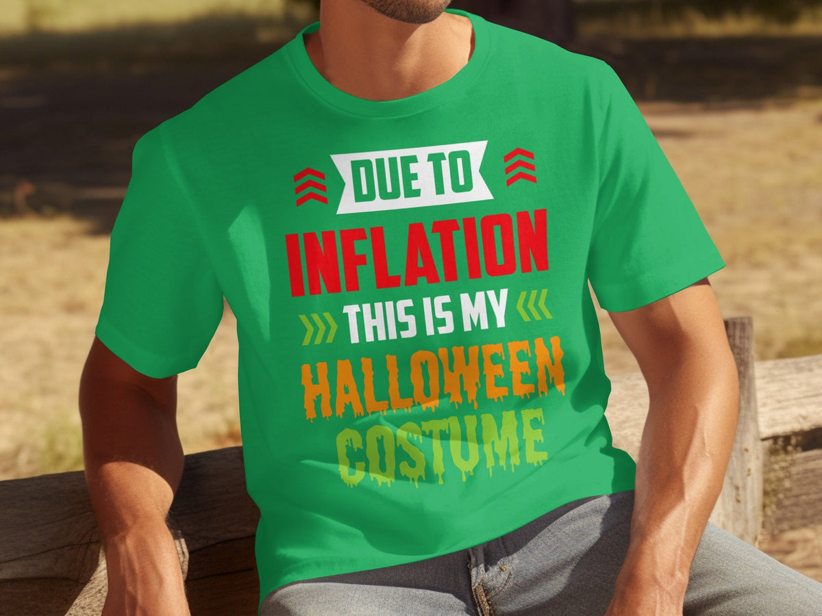 Due To Inflation This Is My Halloween Costume T-Shirts product image 5